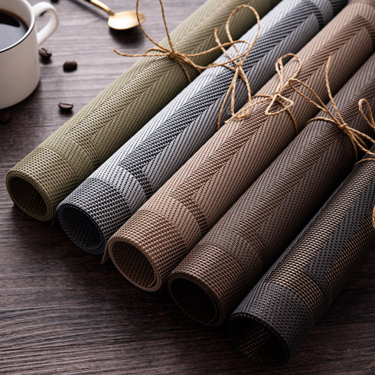 Onlycook Western placemat anti-slip tableware mat