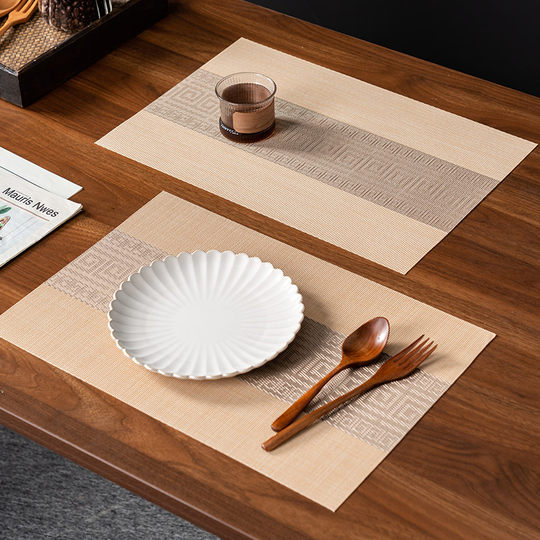 Onlycook Chinese placemat set kitchen table mat