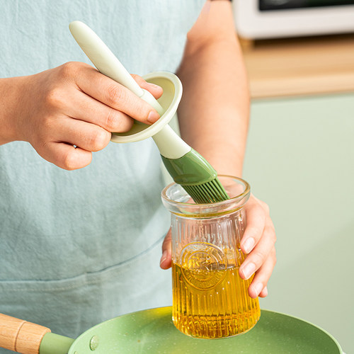 onlycook硅胶油刷带油瓶一体家用厨房食用油刷烧烤刷油刷子油壶刷 - 图3
