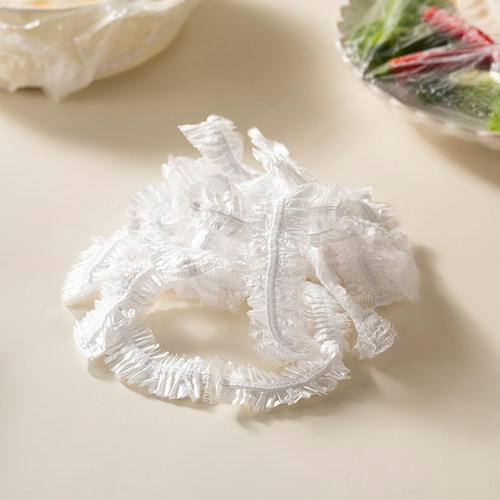 onlycook一次性保鲜膜罩食品级厨房专用保鲜袋松紧浴帽式剩菜套 - 图3