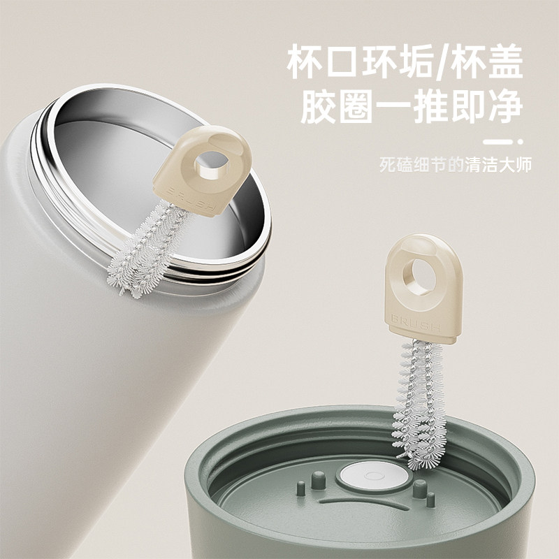 onlycook夹洗杯子神器U型大头海绵清洁刷洗奶瓶水杯无死角长柄刷,淘宝优惠券,粉丝福利购,淘宝优惠卷