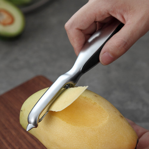 onlycook家用削皮器削皮刀土豆刮皮刀厨房不锈钢水果刀打皮刨皮刀 - 图2