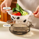 Onlycook cartoon washing fruit drain basket food grade