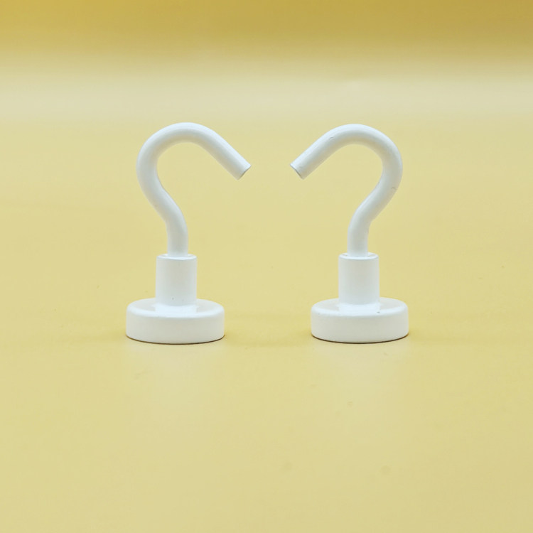 Perforated board hook magnetic hardware round hole combination home simple room storage no punching magnetic accessories