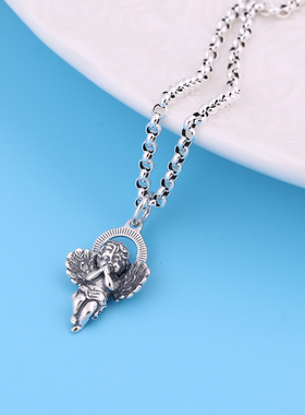 s925纯银时尚饰品吊坠可爱项链坠