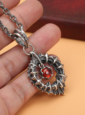 精美泰银海洋之星做旧朋克风项坠