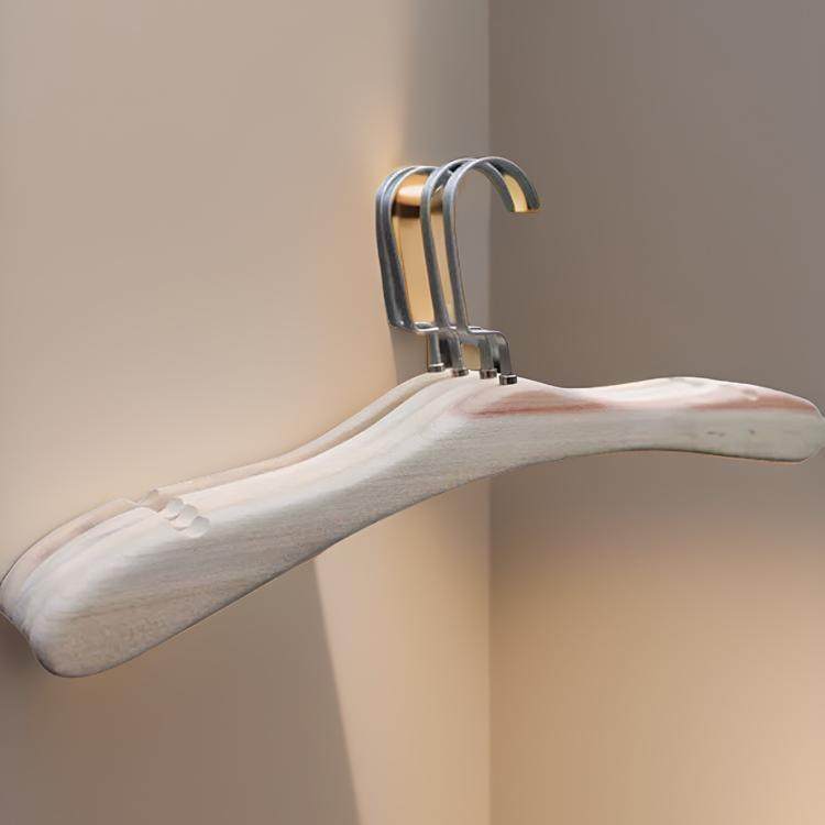 香樟木衣架天然环保原木无拼接无油漆实木家用原木色加厚男女衣撑,淘宝优惠券,粉丝福利购,淘宝优惠卷