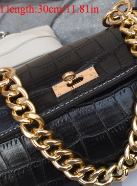 Silver Gold 30cm Metal Purse Chain Strap handbag Handles DIY