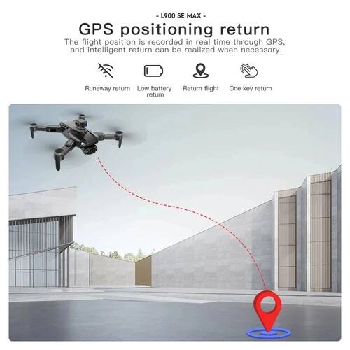 Professional L900 Pro SE MAX Drone GPS 4K WIFI FPV Camera 36 - 图2