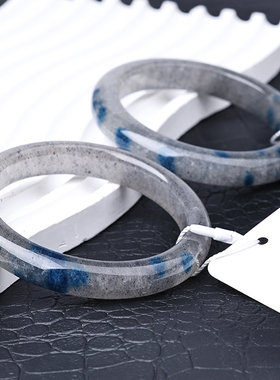 天然蓝色妖姬草莓晶手镯