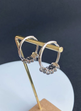 天然拉长石戒指蓝彩光活口指环