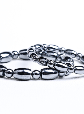 天然太赫兹鼓珠手串多晶硅