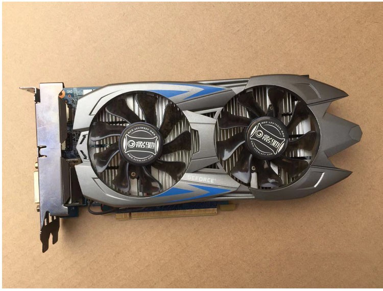 拆机七彩虹影驰华硕等..GTX750 1G2G台式lol吃鸡游戏独立显卡二手 - 图2