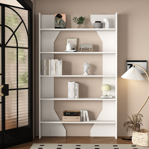 中古书架博古架摆件置物架现代简约客厅隔断架中式网红杂志展示架 - 图1