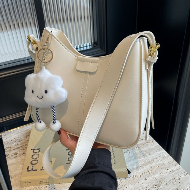 High-end commuting simple shoulder crossbody bag