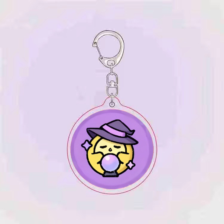 蛋仔派对挂件蛋仔派对游戏周边揪出捣蛋鬼钥匙扣巫婆蛋公主蛋可爱搞怪挂件