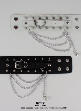 亚文化手环皮朋克手链哥特风配饰