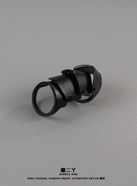 暗黑朋克四节盔甲戒指活动指环戒