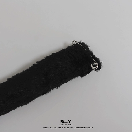 Крутой Erya Cat Tail Cos, аксессуары для горничной, комикс-выставка, колокольчик с изображением животных, кошачий хвост, девочка-кошка, рай, чистое желание, реквизит