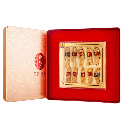 雷允上 Западные участники в Канаде импортировали короткие филиалы Ginseng Раздел 100G подарочная коробка