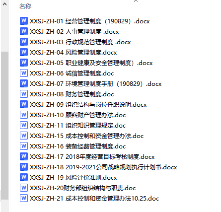 9001C质量管理体系制度文件汇编汇总，GJB体系部门管理制度-图2