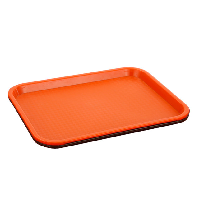 Special plastic hotel fast food storage fruit tea tray