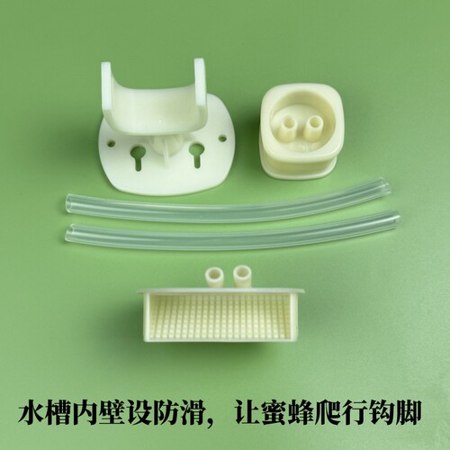 顶格九代免开箱蜜蜂自动饲喂器中蜂喂糖器箱外宠物小鸡自动喂水器 - 图0