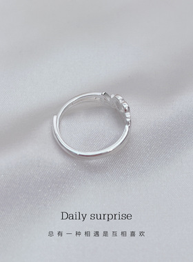 其他情侣足银时尚活口戒指