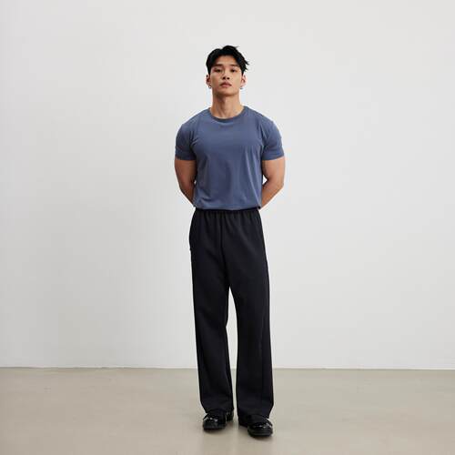 AFTERGLOW 微喇立裁休闲长裤 超弹凉感面料柔软亲肤健身运动长裤 - 图3