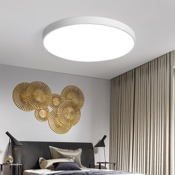 Extra large round LED ceiling lamp, round bedroom lighting, living room lamp, study room, restaurant, balcony, corridor, Tianyuan lamp