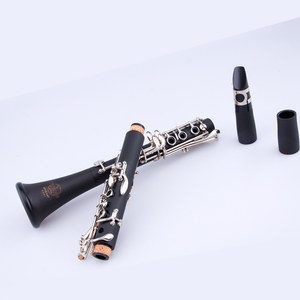 泰山单簧管TSCL-816硬质胶木单簧管镀镍按键降b黑管乐器