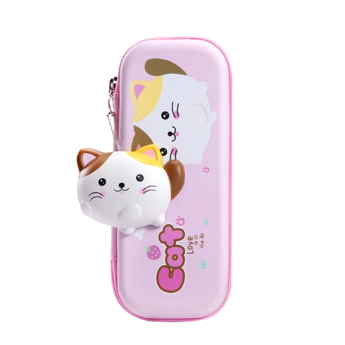 Вместительный и большой водонепроницаемый мультяшный двухэтажный пенал для первого класса для мальчиков для школьников для детского сада, система хранения, 3D, антистресс, популярно в интернете, новая коллекция