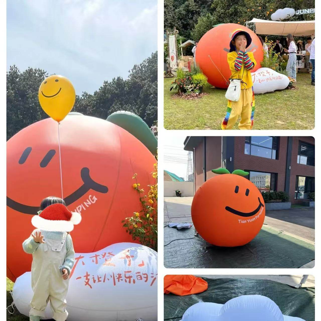 定制气模充气橘子橙子气球心想事成吉祥水果发光灯光气球集市活动,淘宝优惠券,粉丝福利购,淘宝优惠卷