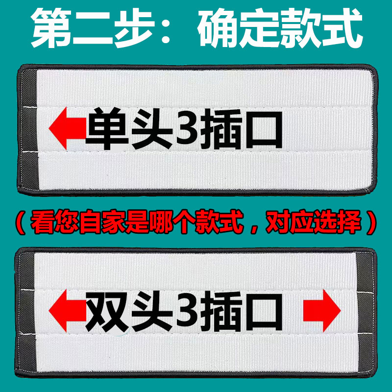 刮刮乐平板拖把替换布粘贴式加厚地拖头免手洗懒人墩布套拖布配布 - 图1