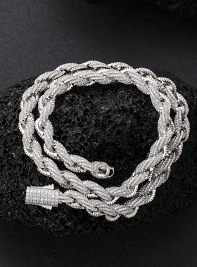 ICEBLING8MM满钻麻花链