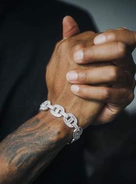 ICEBLING15MM猪鼻子手链