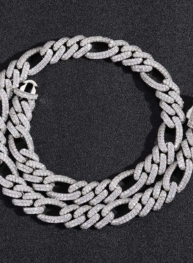 ICEBLING满钻费加罗链项链男