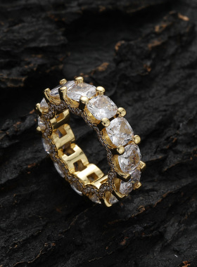 ICEBLING7MM锆石排钻戒指