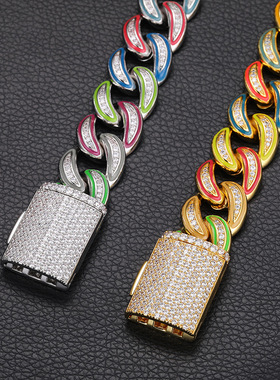 ICEBLING彩色夜光古巴项链