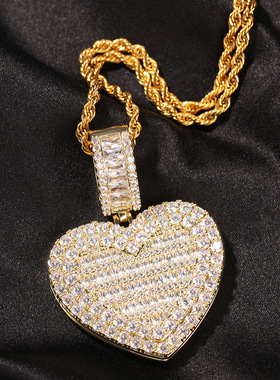 ICEBLING爱心照片定制DIY吊坠