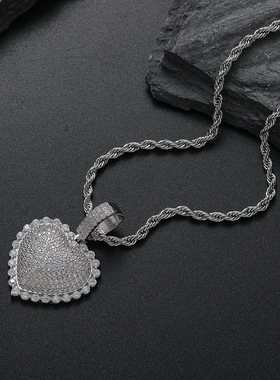 ICEBLINGS925纯银爱心吊坠