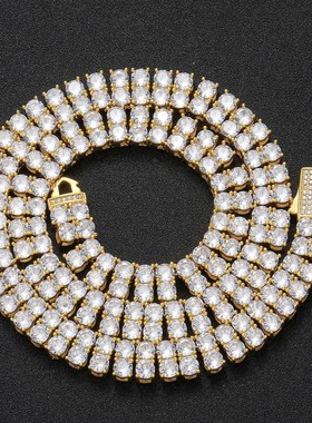 ICEBLING超闪双排网球项链