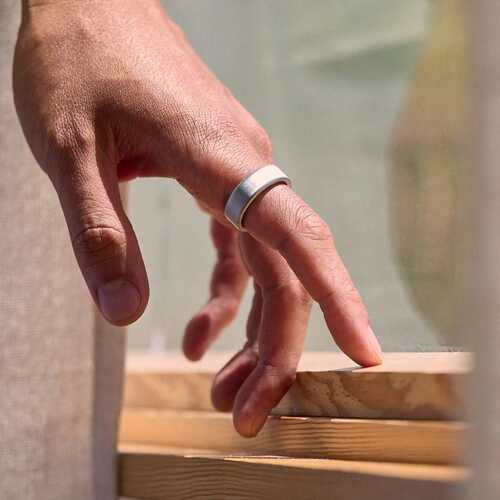 Oura ring 4钛合金智能戒指睡眠健康经期妊娠监测计步数活动记录 - 图0
