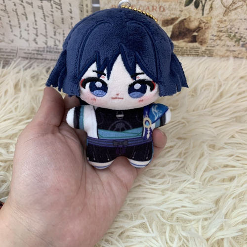 原神印花海星体雷神散兵魈一斗万叶毛绒公仔玩偶挂件棉花娃娃心海 - 图3