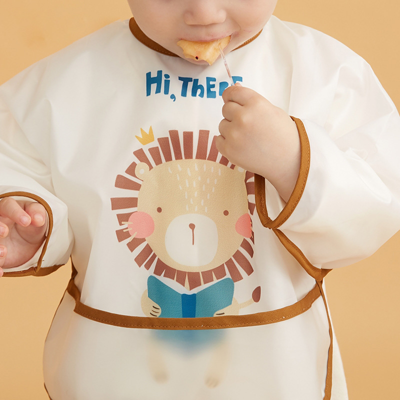 Baby full body waterproof long sleeve coveralls for babies