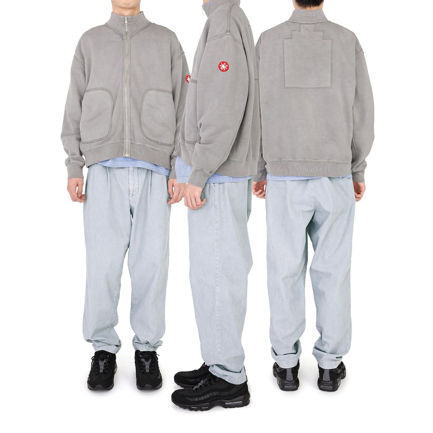 自主自产 x CAV EMPT C.E 21SS OVERDYE TAPED ZIP UP SWEAT 卫衣 - 图1