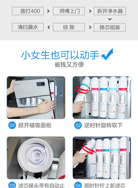 原装沁园净水器滤芯R5-01E全套装