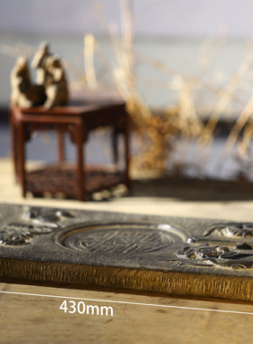 晋青堂天然青石复古怀旧茶台整石