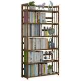 Книжная полка из натурального дерева, многослойный простой книжный шкаф для школьников, настольная система хранения