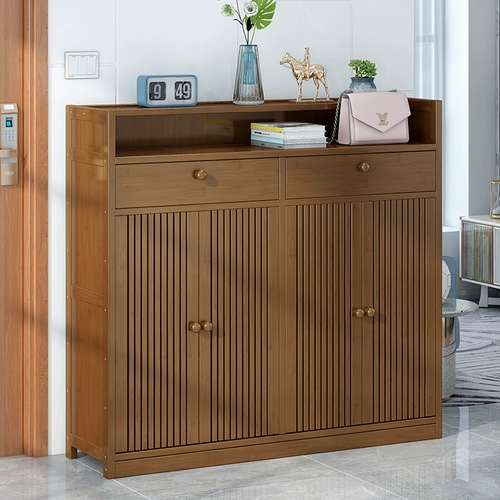 Обувь для обуви простая дверь с твердым деревянным шкаф